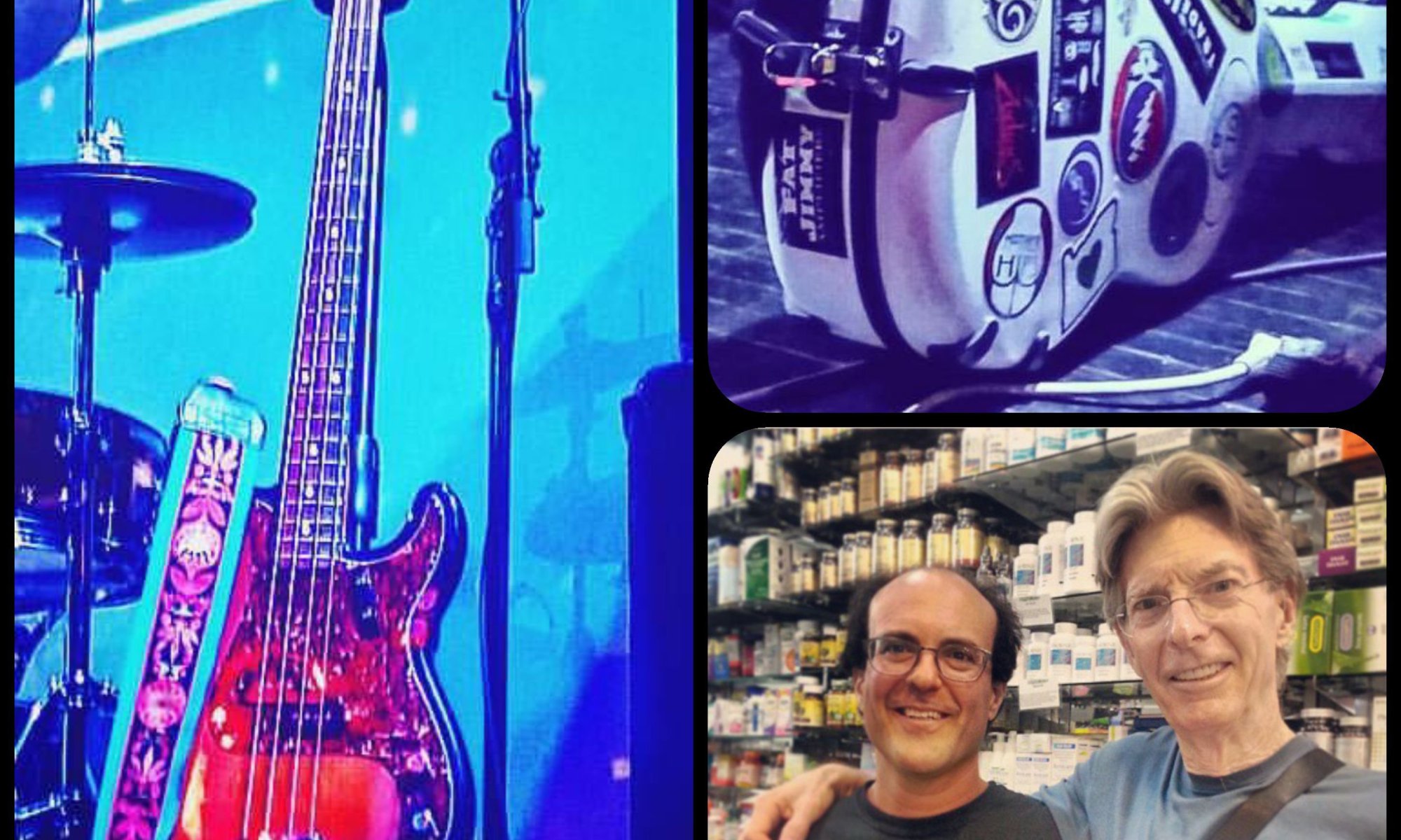 Phil Lesh on historic Thompson Street New York City